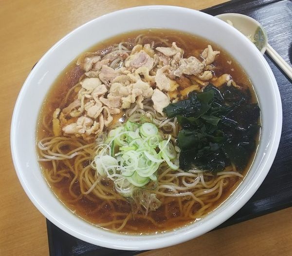 「冷たい肉蕎麦」@うぐいす亭の写真