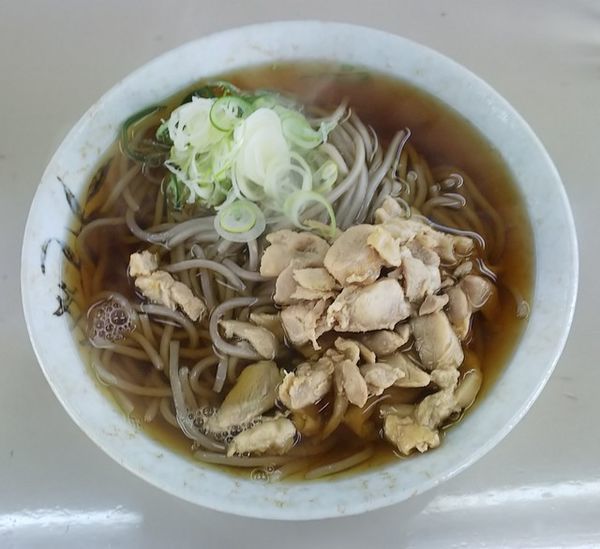 「とりそば」@そば処エフワンの写真