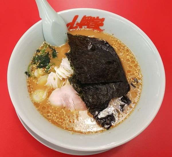 「味噌ラーメン650円」@ラーメン山岡家 山形西田店の写真