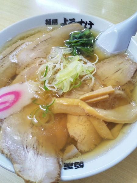 「チャーシュー麺＋餃子」@麺屋 ようすけの写真
