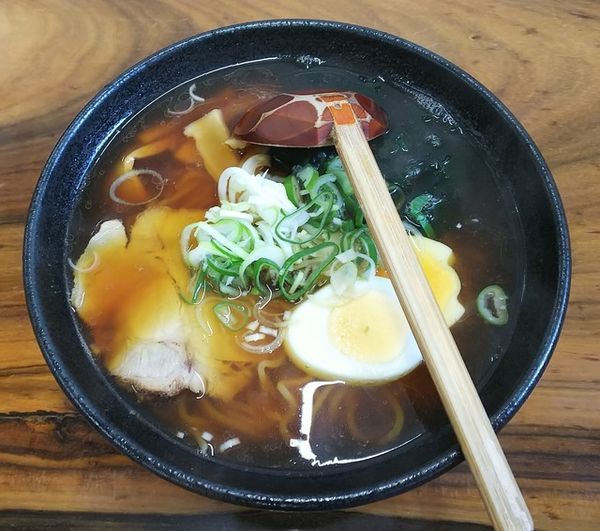 「醤油ら～めん580円」@ハイ！らーめんです 川西小松店の写真