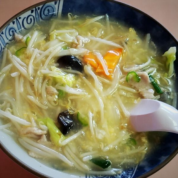 「萬福チャンポン ６８０円」@萬福亭の写真