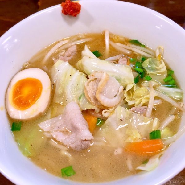 「改タンメン～手もみ麺ver～。¥900。」@CLAM＆BONITO貝節麺RAIKの写真