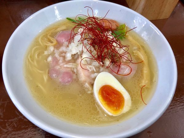 「だし鶏白淡」@中華そば うお青の写真