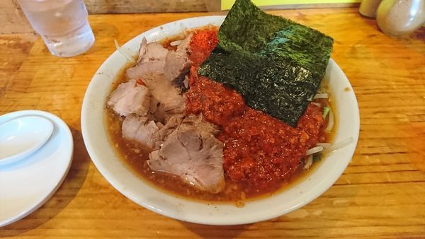 「ぶた入りオロチョンラーメン」@にかいやの写真