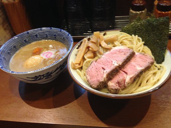 「特製海老つけ麺」@俺の麺 春道の写真