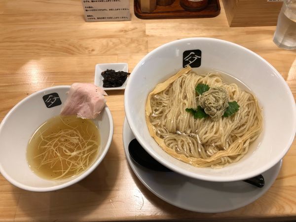 「一周年塩つけ蕎麦」@中華そば 髙野の写真