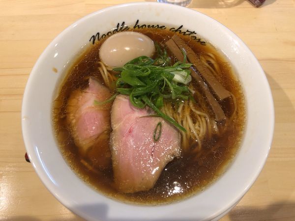 「醤油 玉子」@麺庵ちとせの写真