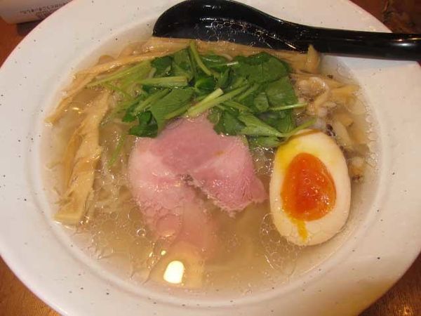 「貝だし香味らーめん　900円」@麺処直久 新橋店の写真