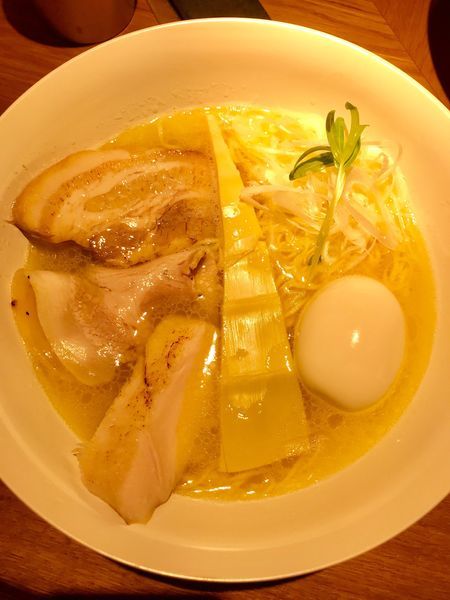 「特製鶏白湯」@楢製麺の写真