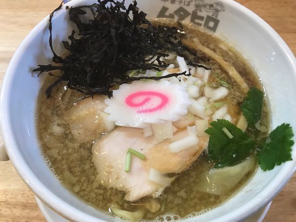 「煮干そば 醤油・背脂普通 780円」@中華そば ムタヒロ 錦糸町店の写真