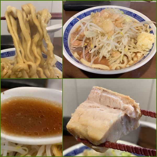 「ラーメン¥700（ニンニク・アブラ）」@ラーメン ゼンゼンの写真