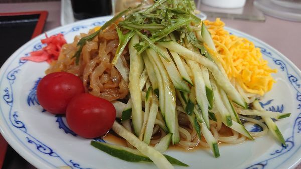 「冷し中華」@ラーメン ばんだい 嵐山店の写真
