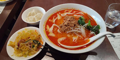 「担々刀削麺　800円」@陳家私菜 新宿店の写真