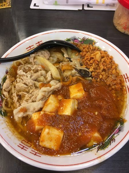 「有頂天タンメン（揚げ）」@らーめん 油そば 牛スタ 郎郎郎 橋本店の写真