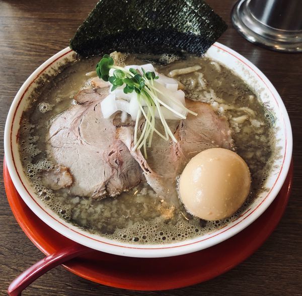 「【限定】煮干鬼脂（￥900）＋玉子（￥110）」@TETSU 品川店の写真