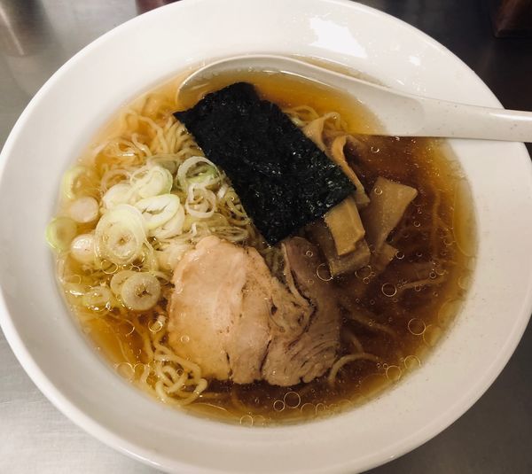 「中華そば（￥400）」@大江戸そば 上野9・10番ホーム店の写真