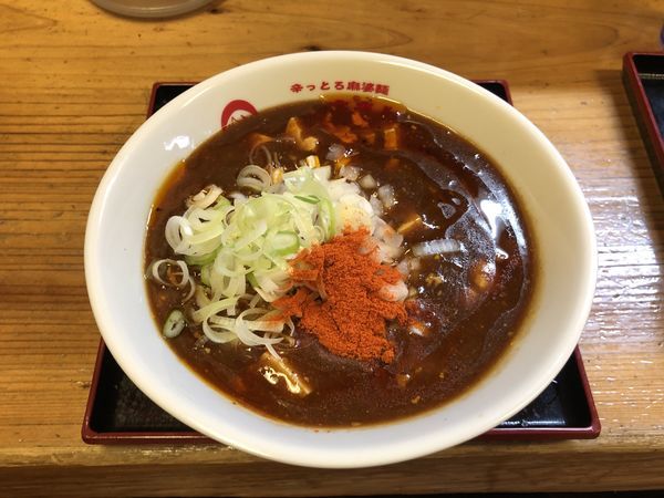 「辛っとろ麻婆麺」@辛っとろ麻婆麺 あかずきんの写真