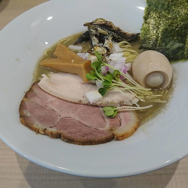 「ドロ煮干しラーメン 味玉」@ラーメン 億人隊長の写真