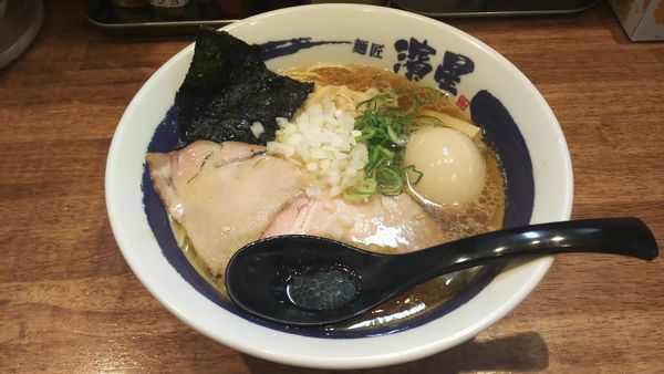 「味玉煮干しそば 780円」@濃厚煮干しそば 麺匠 濱星 日吉店の写真