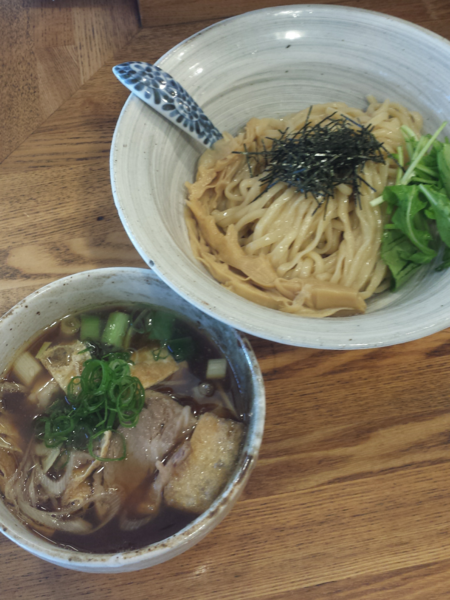 「肉汁つけそば880円」@中華そば きなりの写真