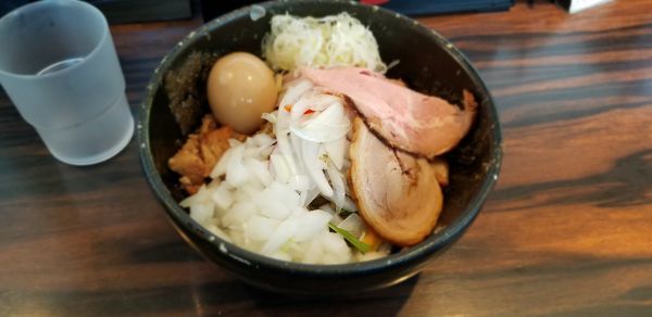 「混ぜそば　超ニボニボ」@（麺）並木商事の写真