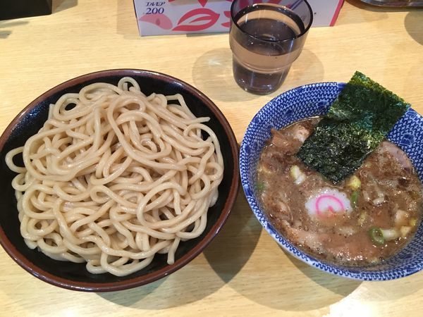 「半チャーシューつけ麺(あつもり)」@くり山の写真