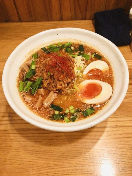 「限定 ピリ辛担々麺 900」@麺道 GENTENの写真