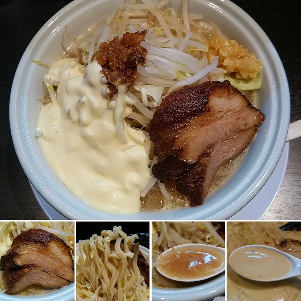 「マヨ二郎らーめん(夜限定)  950円」@らーめん 三極志の写真