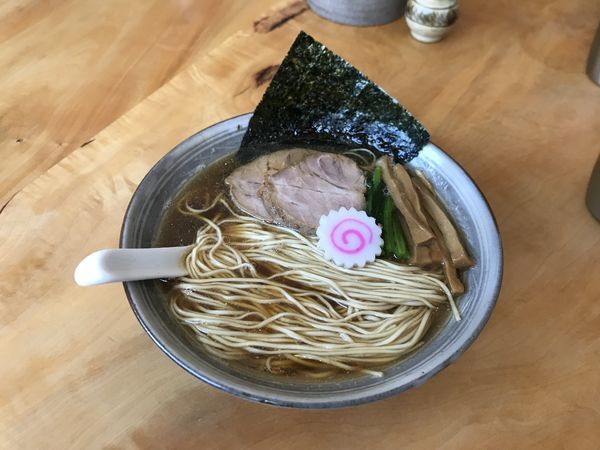 「だしそば【しょうゆ】」@だし・麺 未蕾の写真