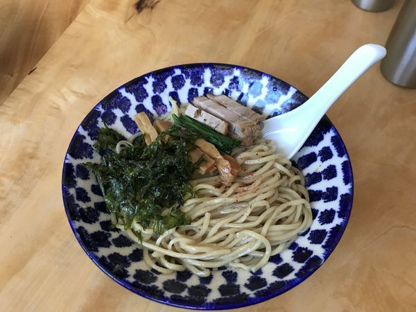 「まぜそば」@だし・麺 未蕾の写真