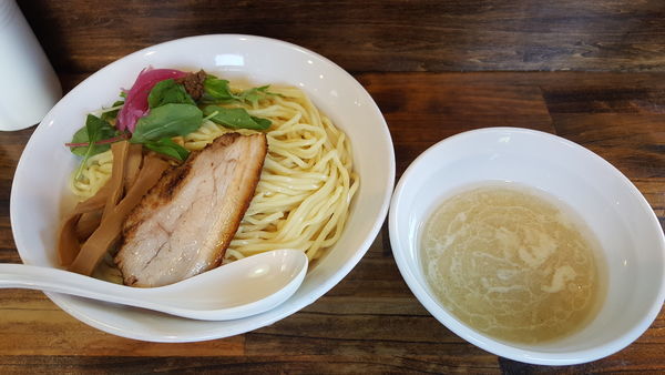 「濃厚ホタテつけ麺 大盛 ￥1,050」@八王子 響の写真