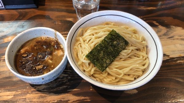 「平打ちつけ麺 中盛り」@らーめん嗟哉の写真