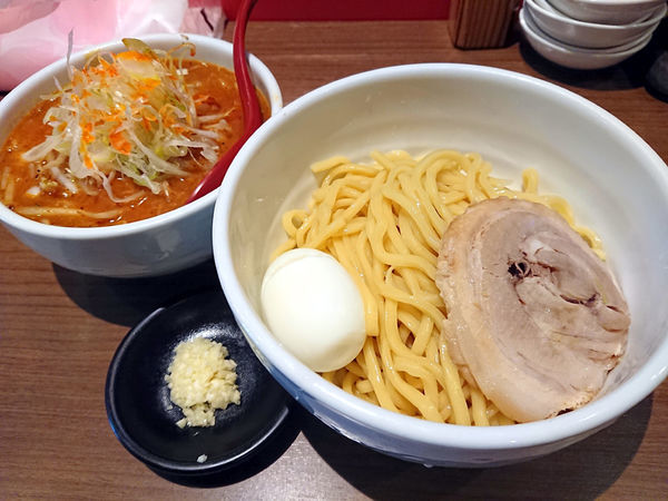 「限定 辛いつけめん(2辛)」@らーめん 蓮の写真