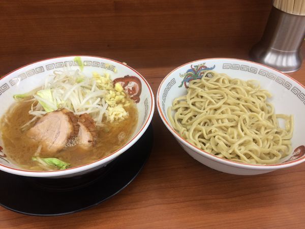 「小ラーメンつけ麺」@豚山 平塚店の写真