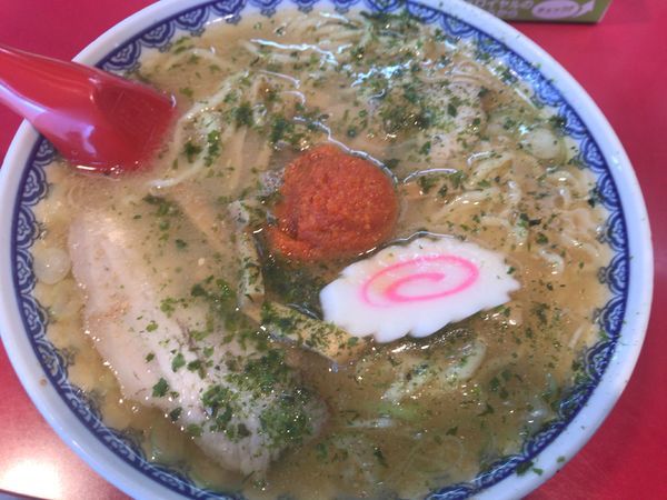「赤湯辛味噌ラーメン830円」@龍上海 米沢店の写真
