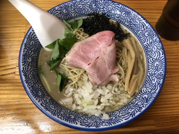 「【限定】濃い冷やし煮干しそば」@中華そば よしかわの写真