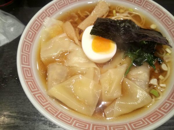 「ワンタンメン780円」@ラーメン大至の写真