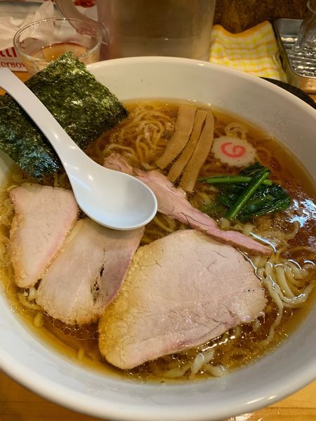 「中華そば大盛り」@白河手打中華そば 法隆の写真