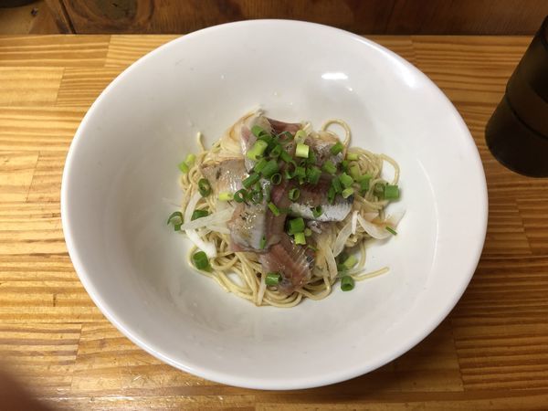 「いわしそば」@中華そば よしかわの写真