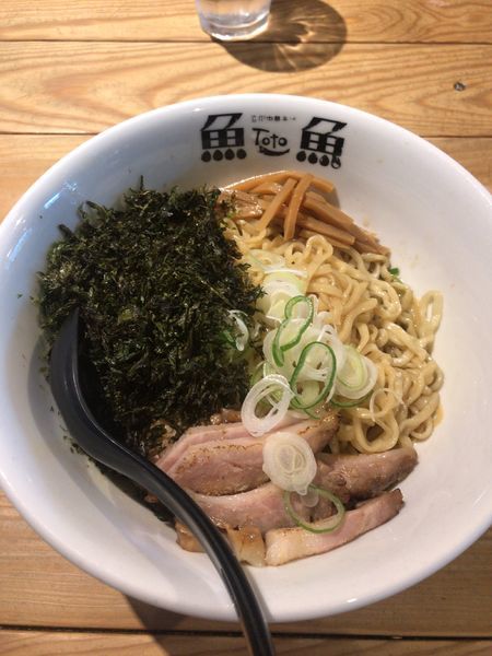 「油そば」@立川中華そば とと ホンテンの写真