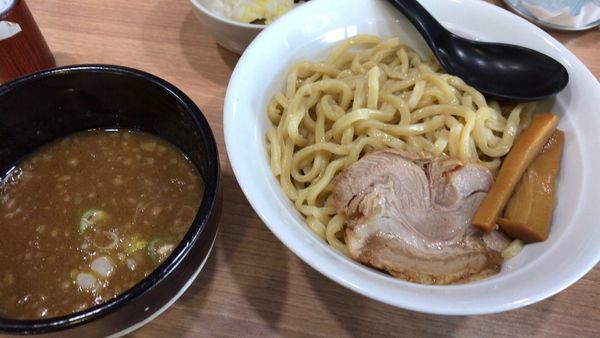 「濃厚つけ麺」@横浜家系 真面目の写真