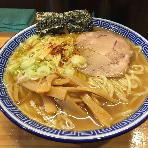 「塩中華そば 中盛無料 350g」@魂の中華そばの写真