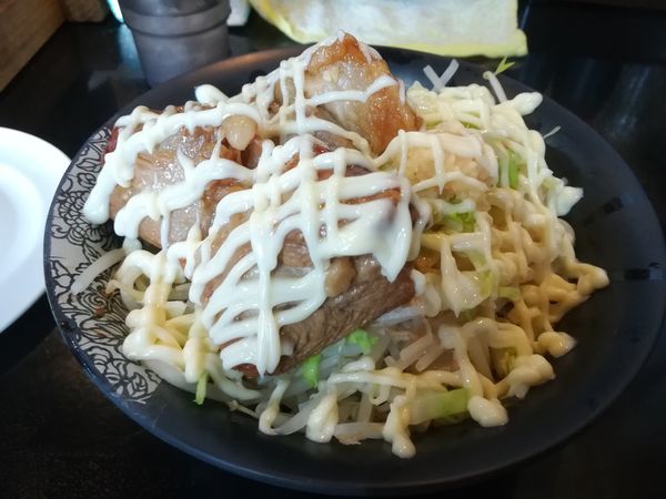 「マヨマヨ小味噌まぜそば(200g)」@らーめん 絆の写真