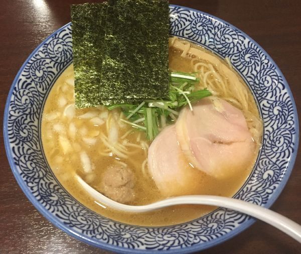 「濃厚醤油鶏白湯そば」@麺屋きよたかの写真