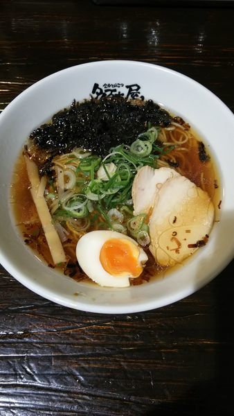 「あっさり煮干し中華そば（醤油）」@全力とんこつ 多万吉屋の写真