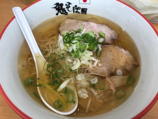 「鬼塩ラーメン 850円」@鬼そば 藤谷の写真