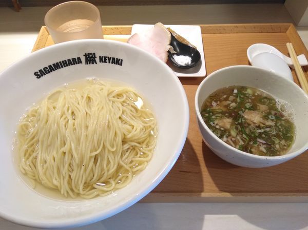 「淡麗煮干つけ麺〜すだち添え〜　1000円」@Sagamihara 欅の写真
