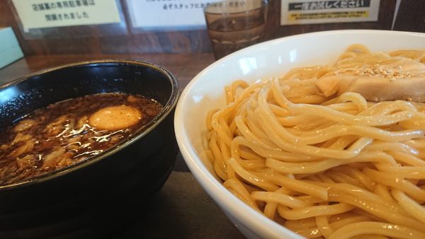「特製つけ麺」@濃厚つけ麺 茜堂の写真