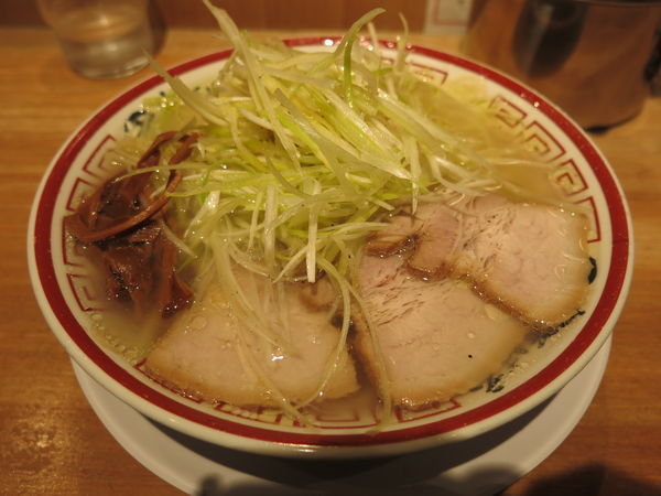 「ねぎそば：980円」@田中そば店 赤坂アークヒルズ店の写真